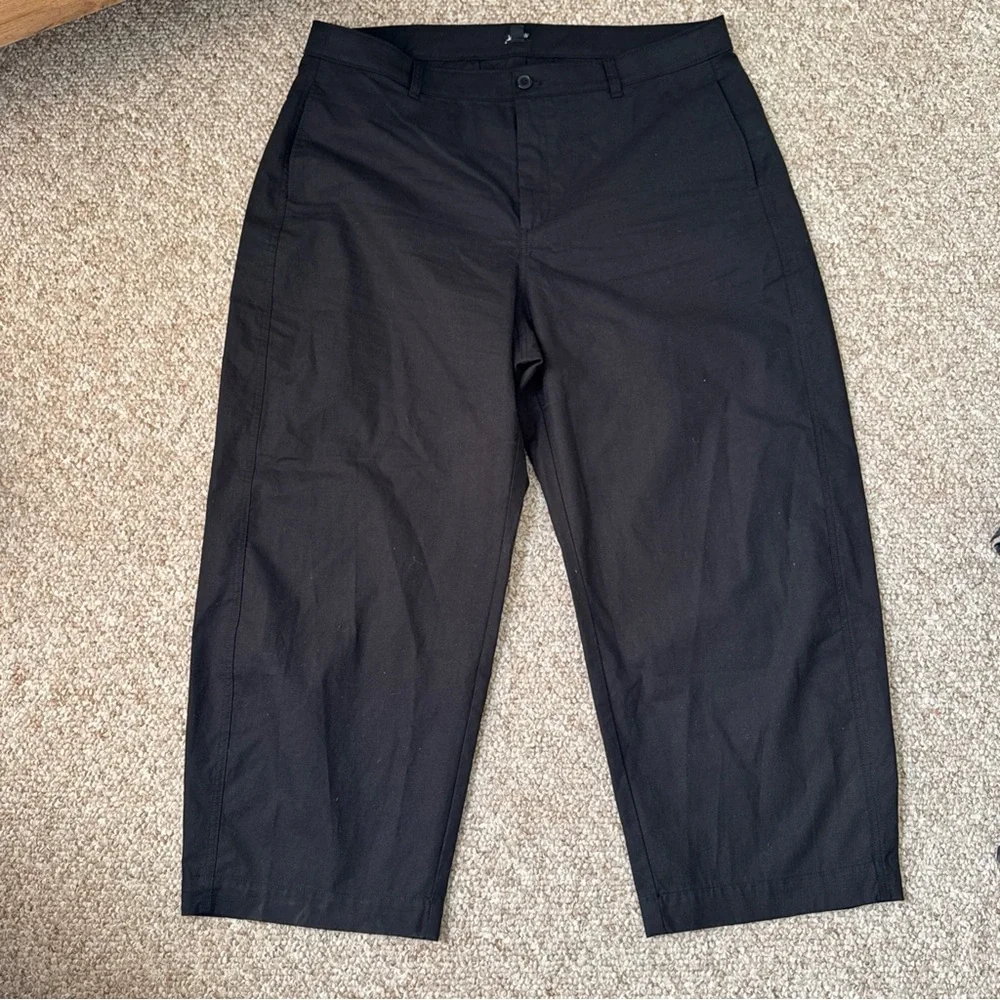 J.Crew Black Men's Wide Leg Chino Pants 34